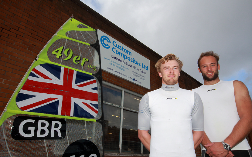 Custom Composites team up with Olympic hopefuls